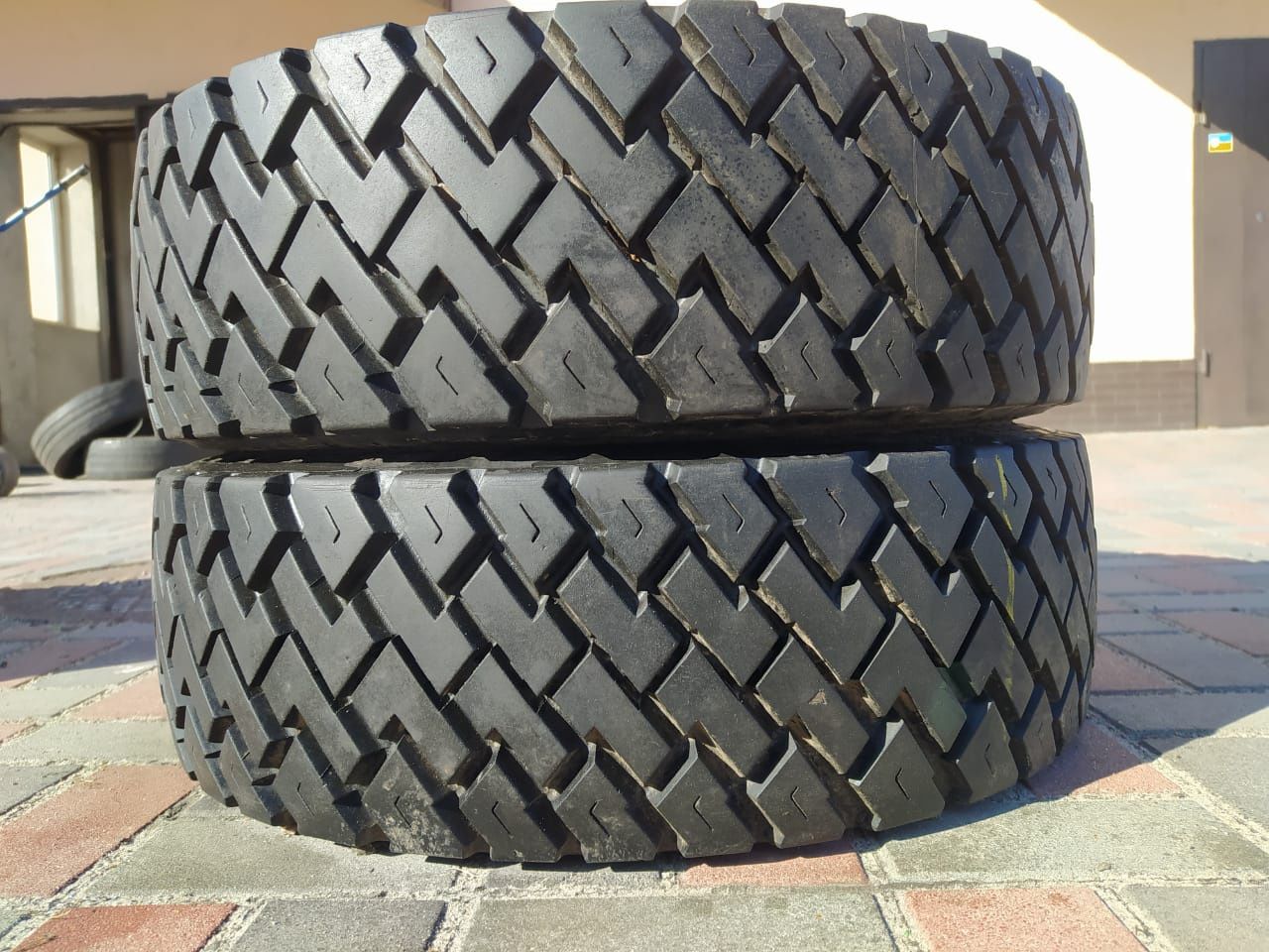 Шины 225/65 R16 C Barum резина бу лето