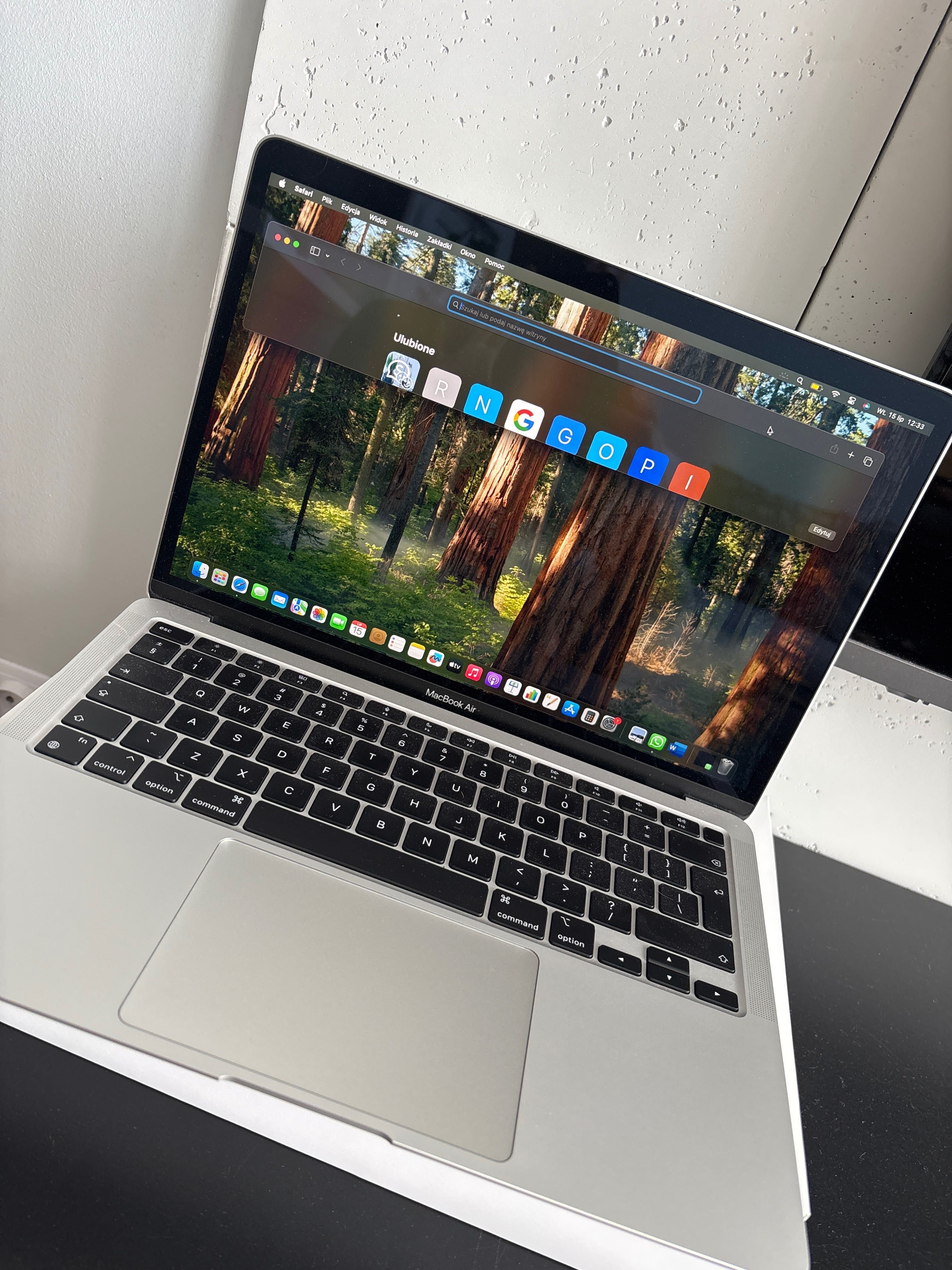 MacBook 13 8GB Memory 256 GB SSD