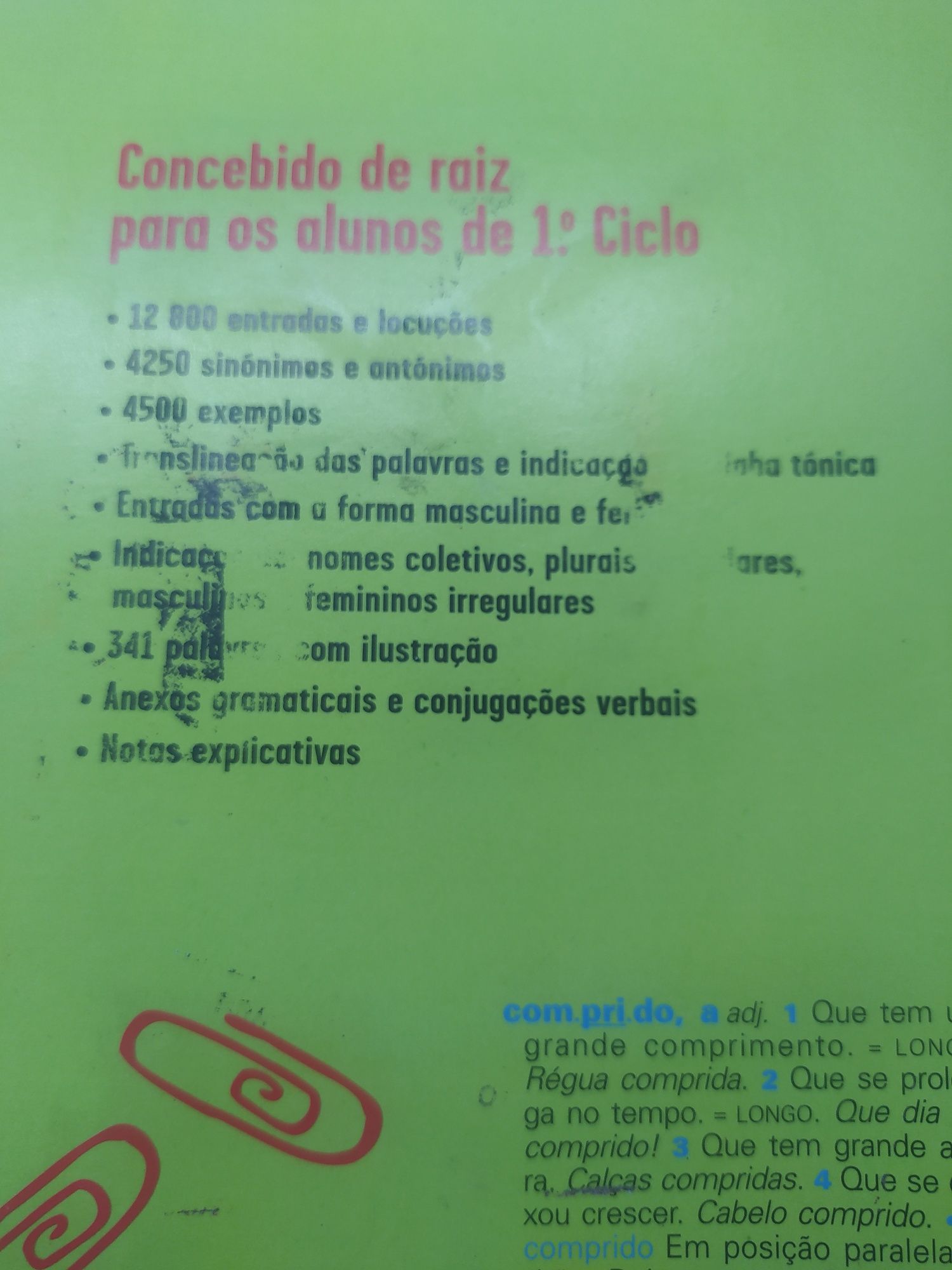 Dicionário Escolar ilustrado (portes incluídos)