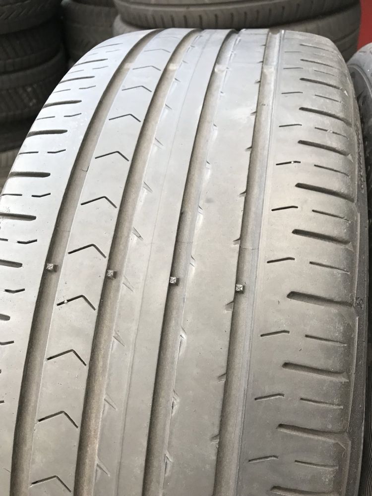 Continental 205/55r17 пара резина шини б/у склад оригінал