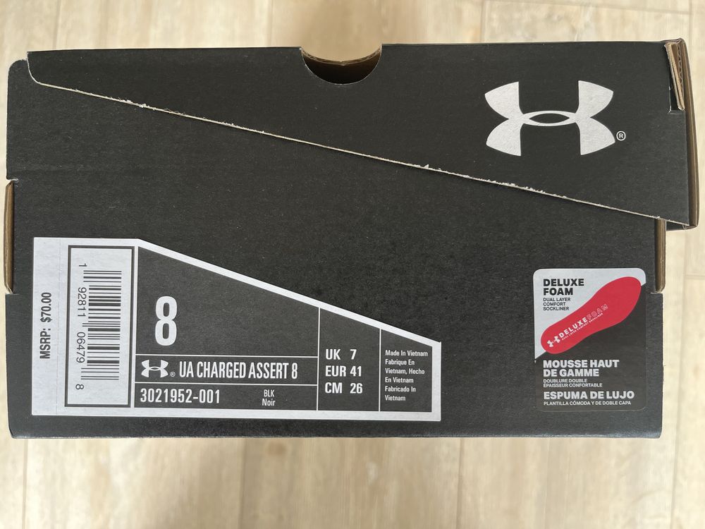 Кросівки Under Armour Charged Assert 8 41р