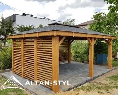 Altany, altanki, wiaty, altana ogrodowa EWELINA 3x3m PRODUCENT