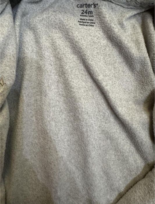 Чоловічок ромпер carter's на флісі 24 м