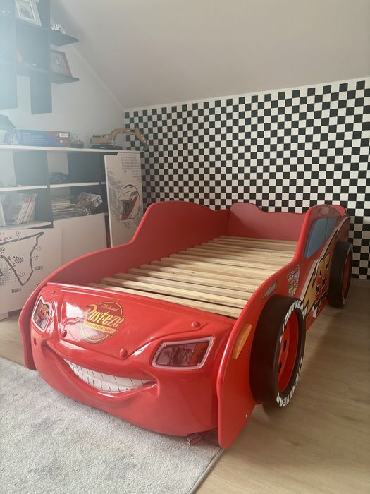 Łóżko dzieciece samochód McQueen MDF