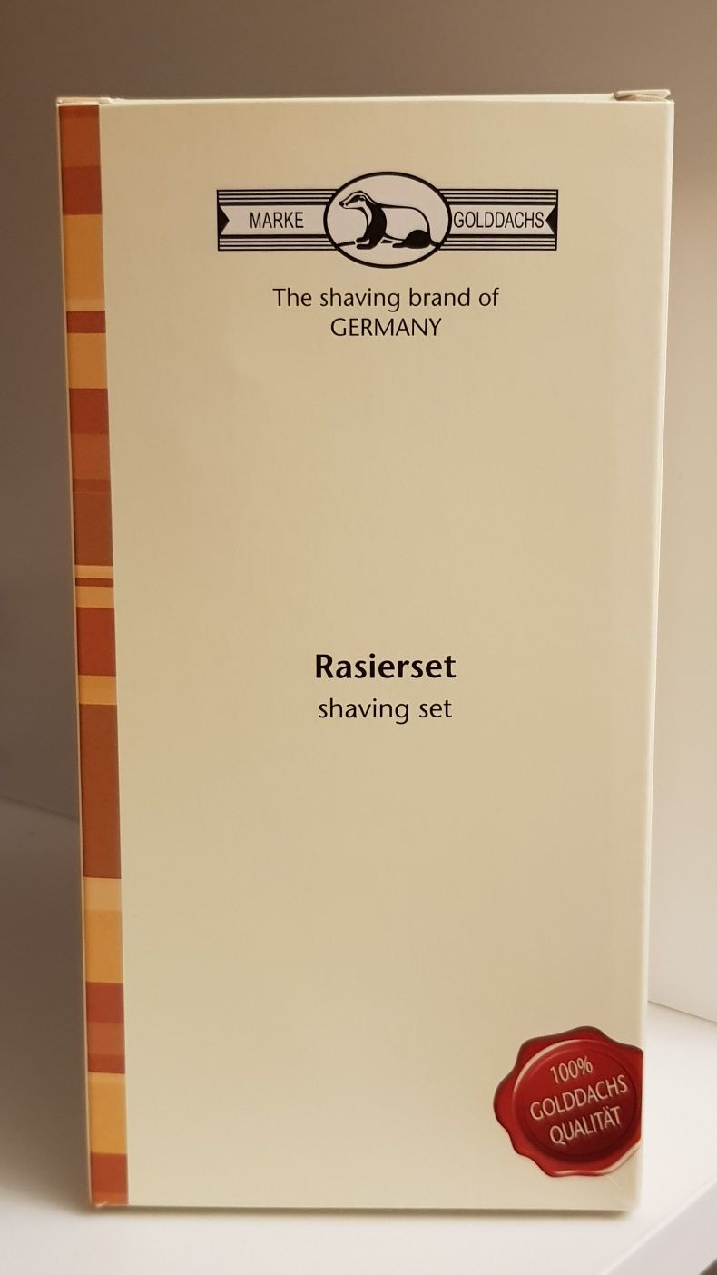 Подарунковий набір для гоління Golddachs + подарунок!