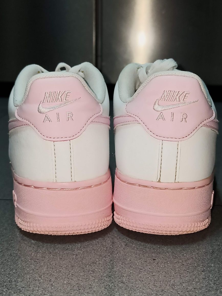 Sapatilhas nike Air Force 1 branco/ rosa