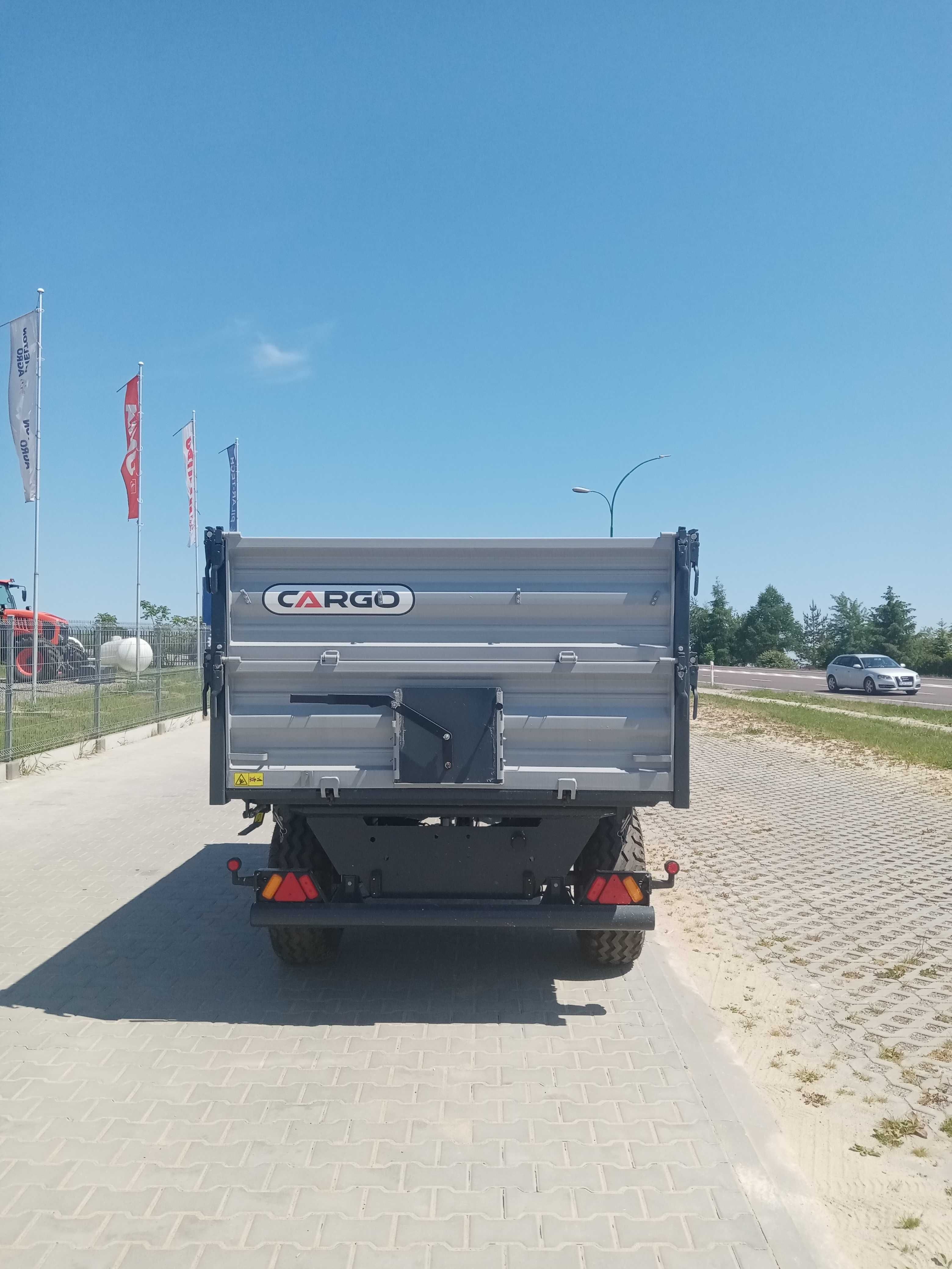 Przyczepa rolnicza i komunalna jednoosiowa Cargo J35 (Wyprzedaż)