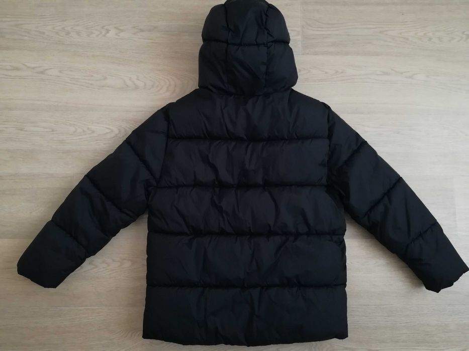 Куртка зимова чорна стильна Zara 152 см 11 - 12 років