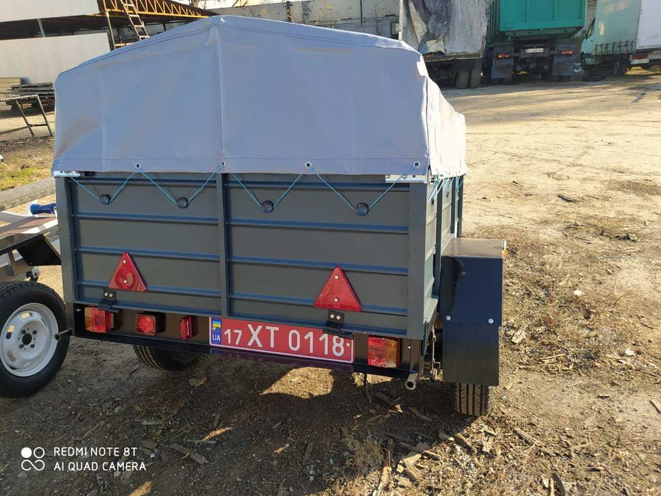 Прицеп новый от производителя 1700х1300х400, тент в подарок!