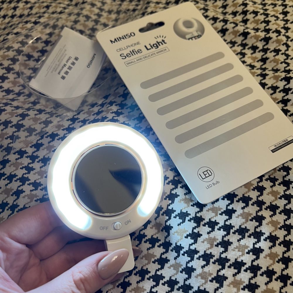 Кольцо для селфи, дополнительный свет Miniso Selfie Light