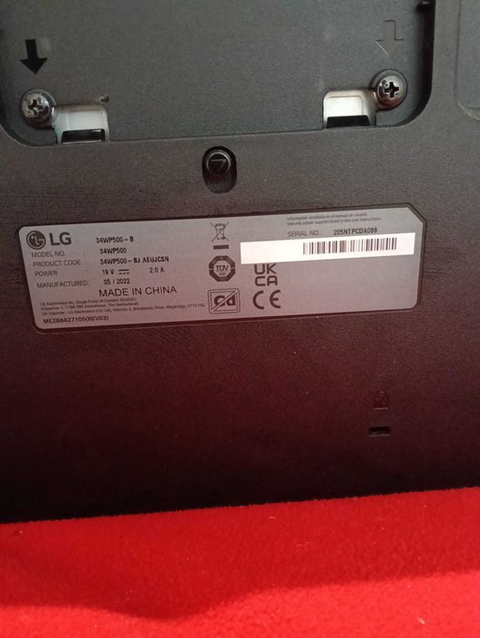 Monitor LG 34WP500 UltraWide