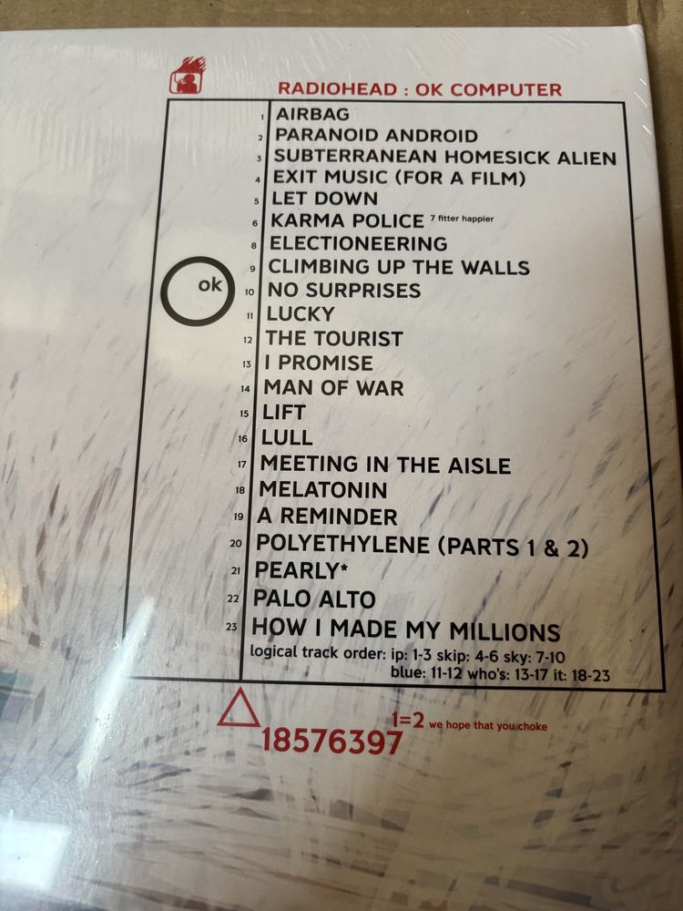 Vinil Radiohead OK Computer Novo