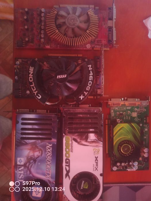 5 видео карт в неизвестном состоянии