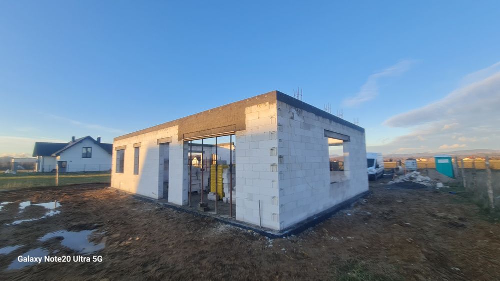 Budowa domów, przebudowa, montaż instalacji wod-kan, elektryczna