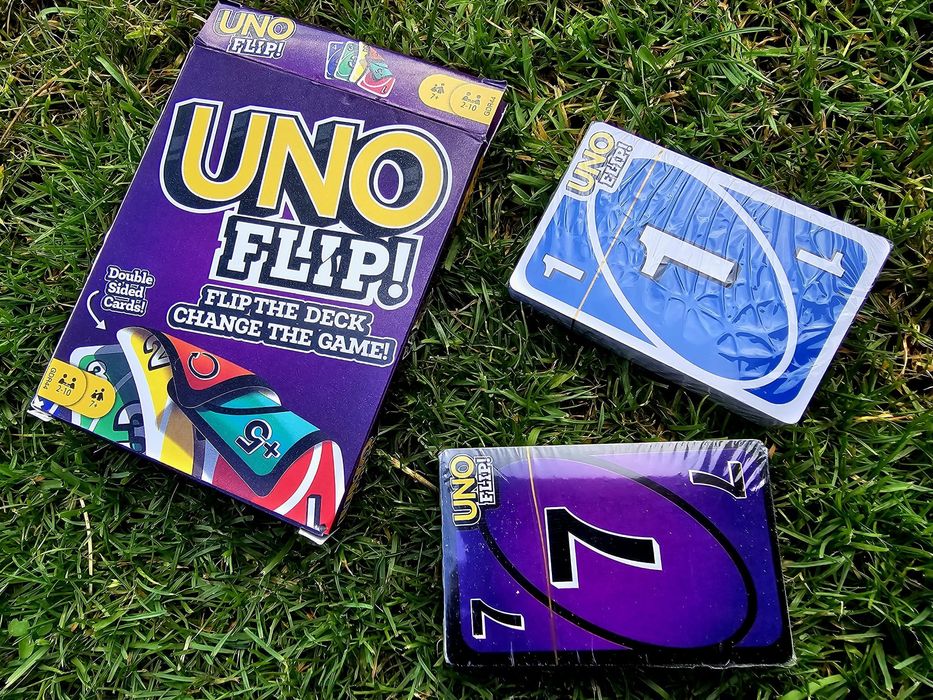 Ekstra gra karciana dla dzieci Uno Flip nowa