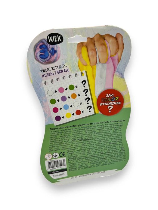 Masa plastyczna Ice fluffy