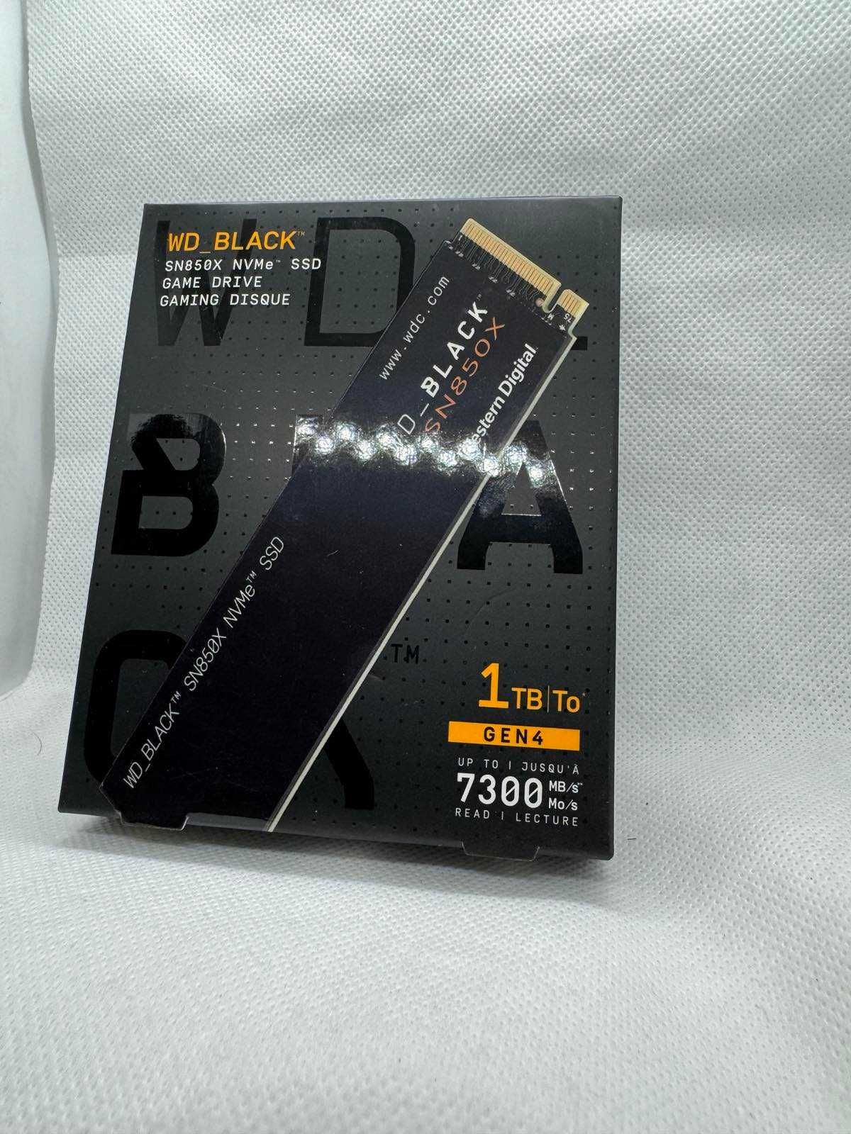 SSD-накопитель WD Black SN850X (WDBB9G0010BNC-WRSN) 1TB НОВЫЙ!