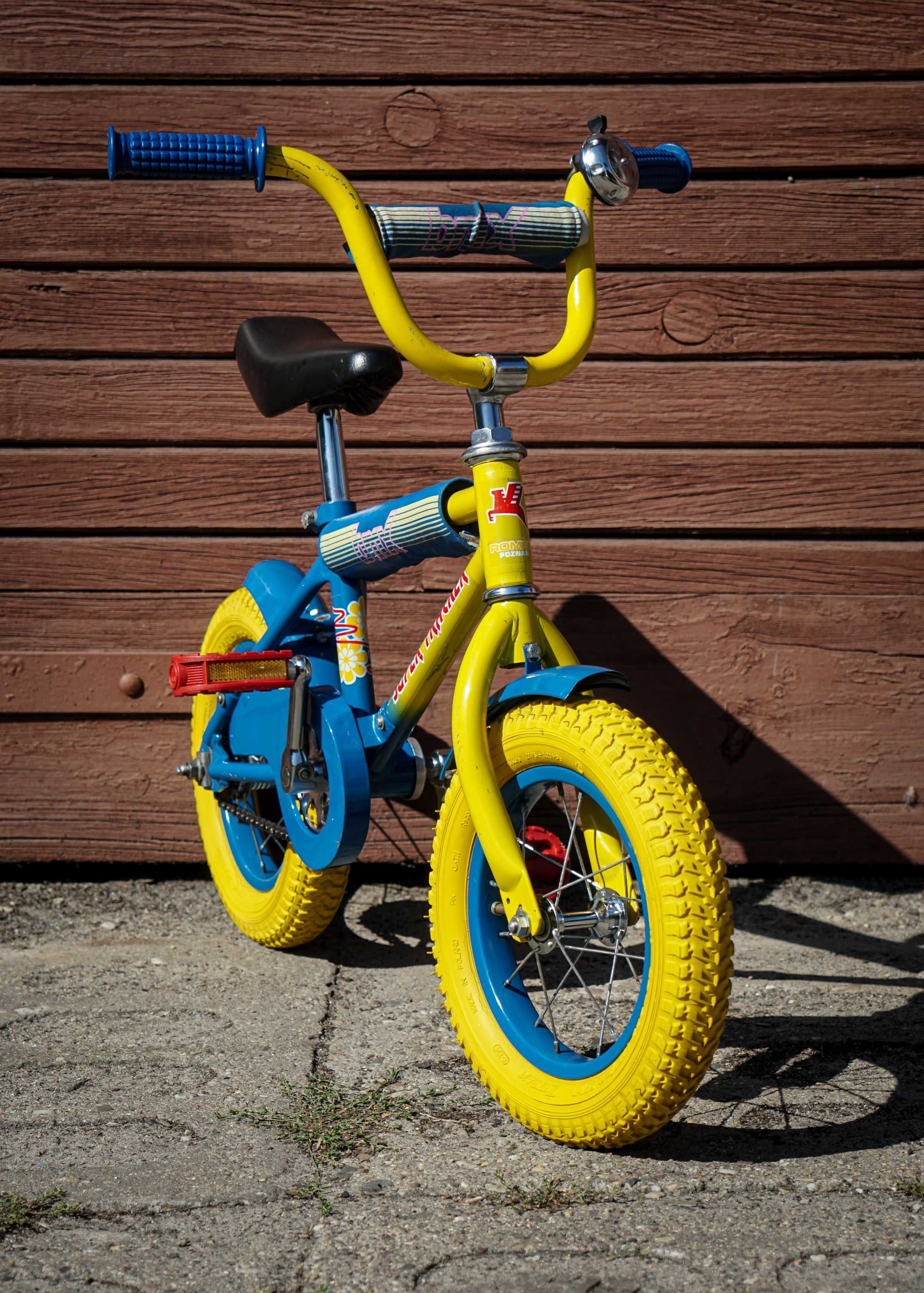 Rower ROMET BMX SUPER TRACKER 12' 1993 R. - stan kolekcjonerski UNIKAT