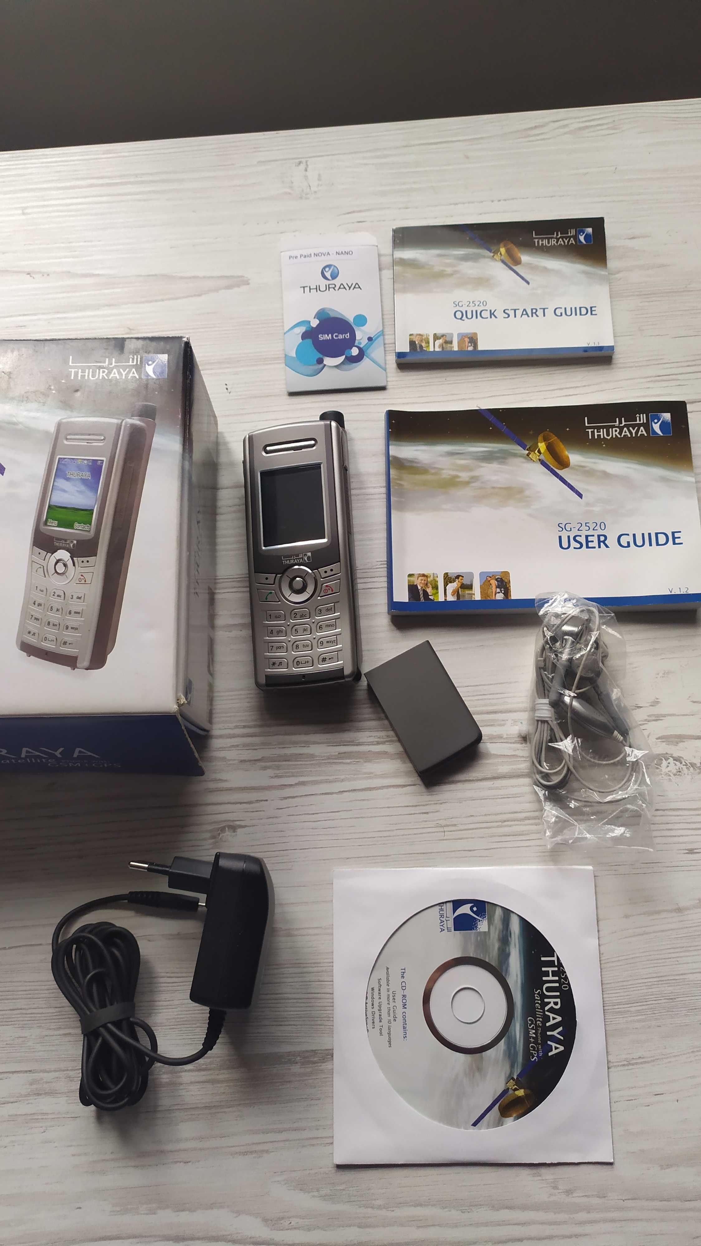 Супутниковий телефон Thuraya + зовнішня антена