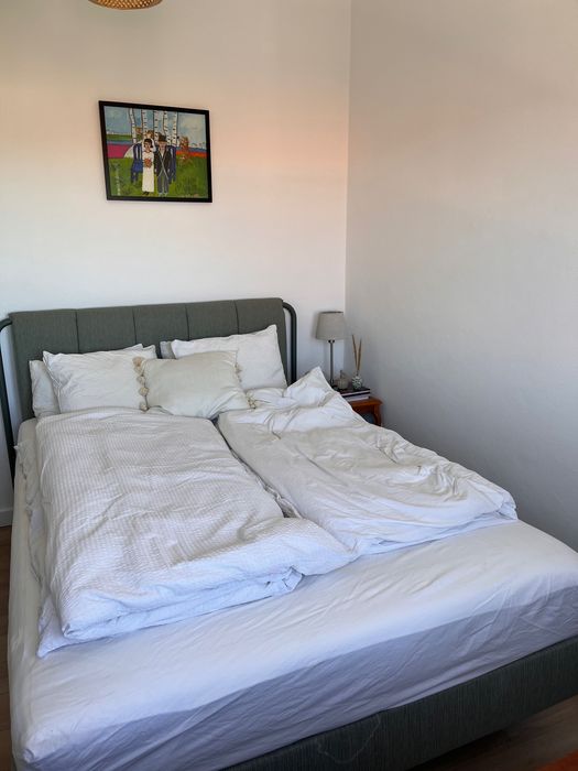 Tallasen bed with mattress for sale