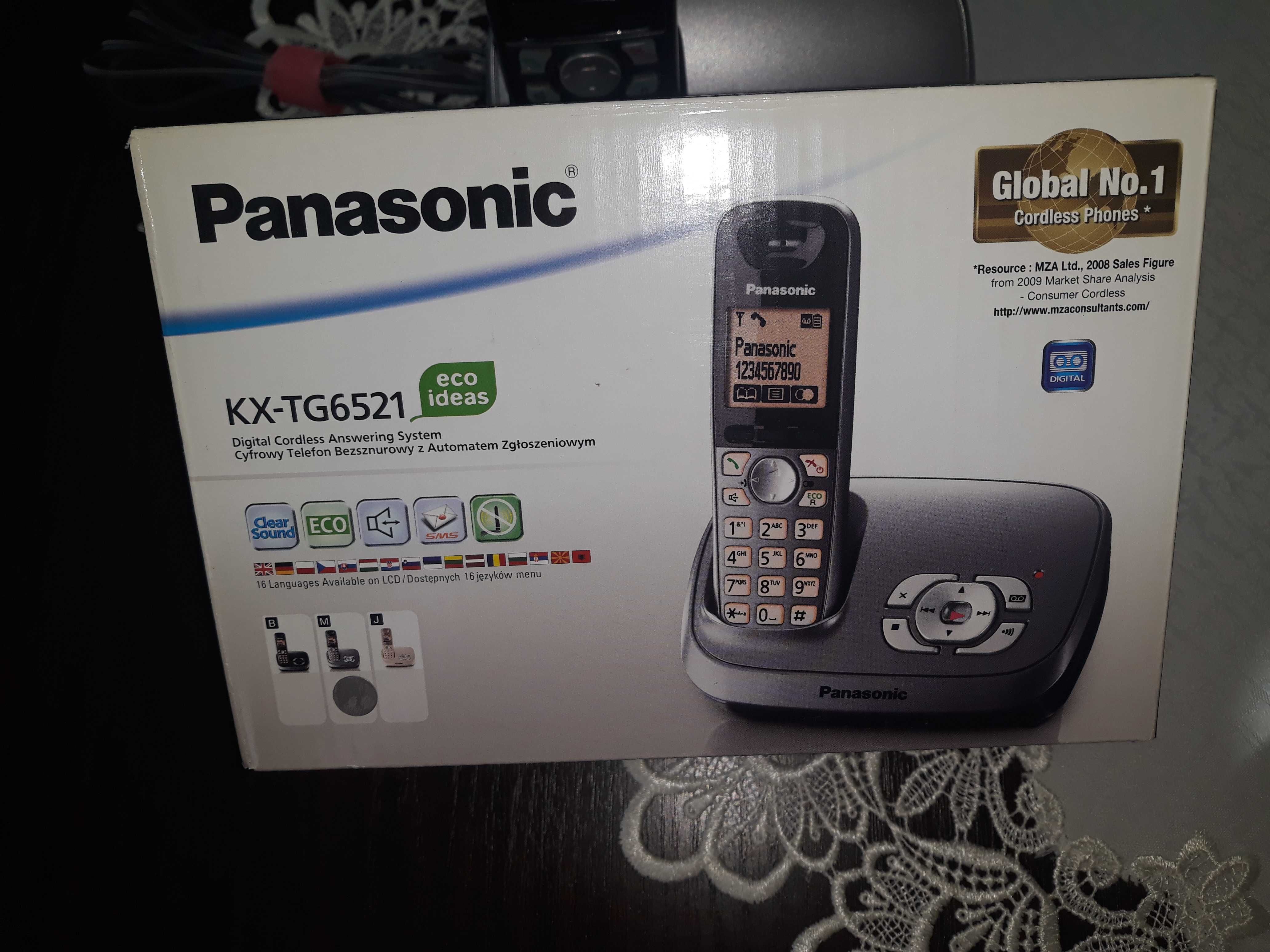 Telefon Panasonic, cyfrowy bezprzewodowy
