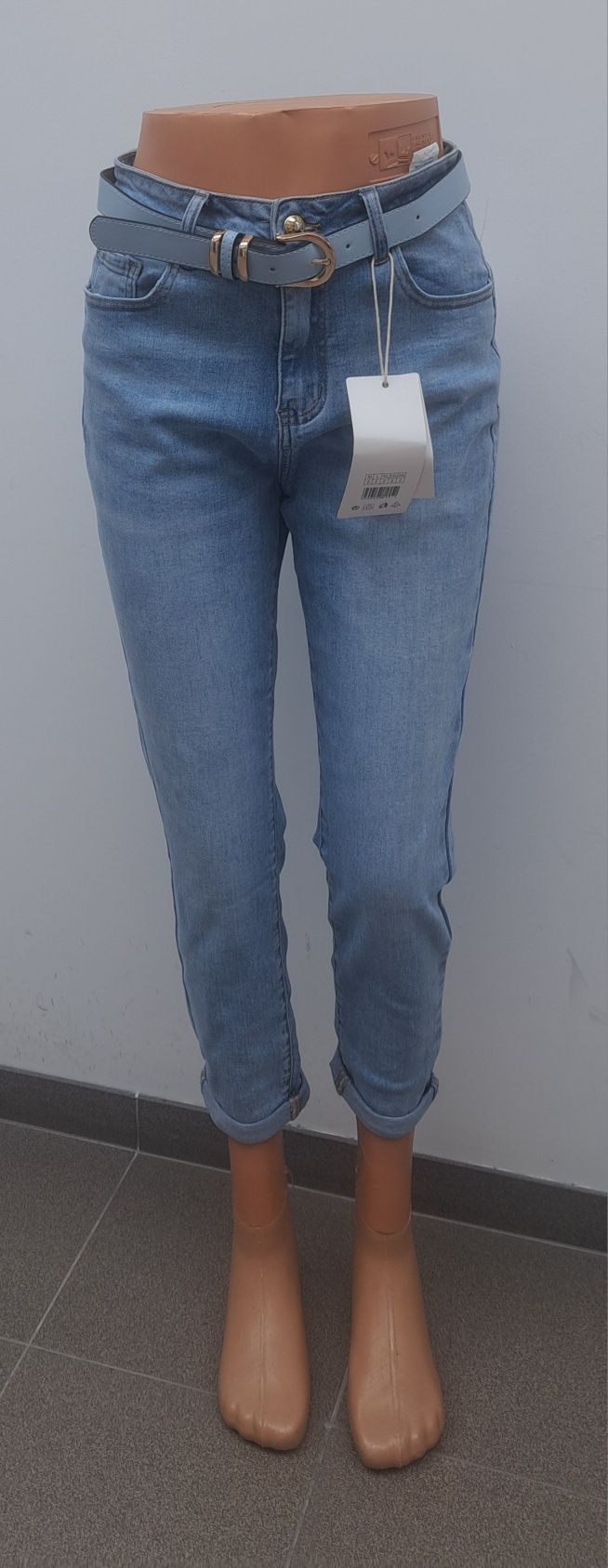 Spodnie damskie jeansowe