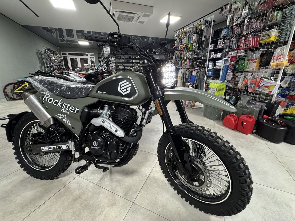 Мотоцикл GEON Rockster, 250 FE 17/17 OnRoad МКПП 6 документи оформленя