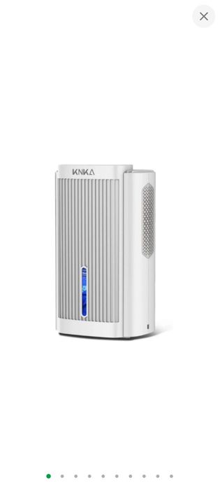 Осушитель воздуха KNKA CS06 2.5л тихий с автоотключением Белый