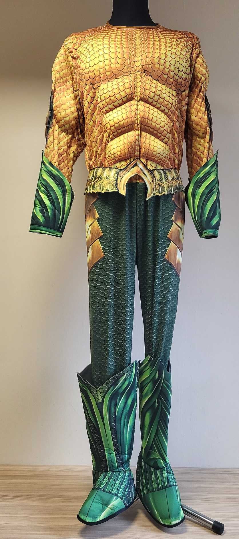 Strój Przebranie Kostium Męski AQUAMAN Roz ONE SIZE