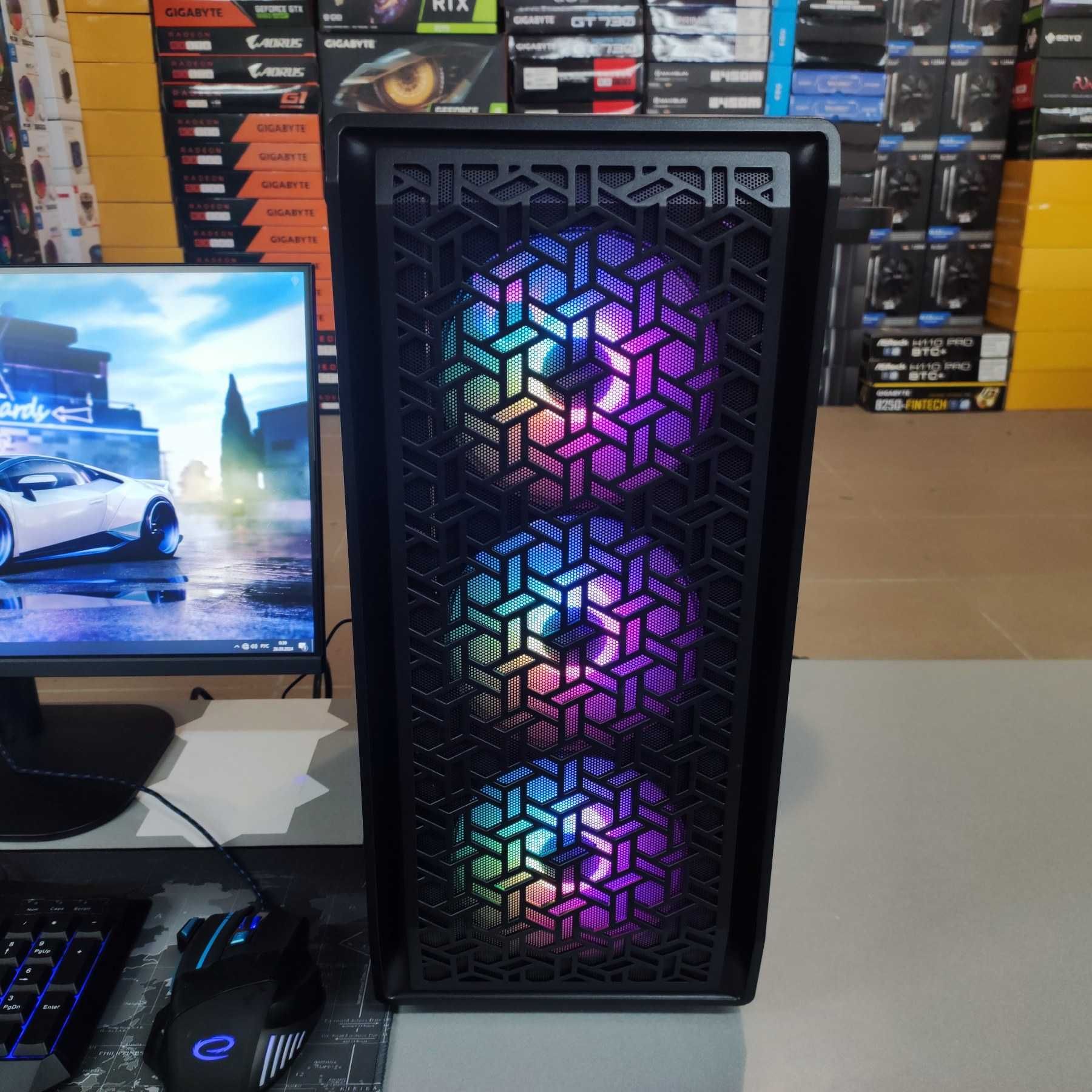 Ігровий Комп'ютер, Монітор, Клавіатура, Мишка, i5-11400, RTX 3070ti