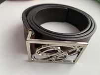 Школьный ремень Барбери оригинал Burberry italy vera pelle