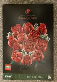 Nowe LEGO 10328 ICONS Bukiet róż