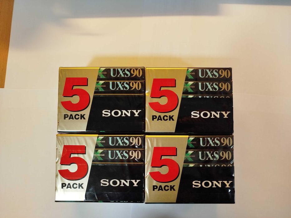 Kasety Sony UX-S 90 paczka 5 sztuk