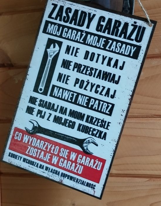 Tabliczka dekoracja , ogród,taras garaż