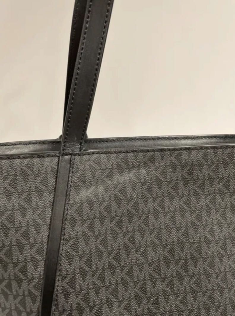 Torebka Michael Kors Shopper Monogram Szary oryginalna