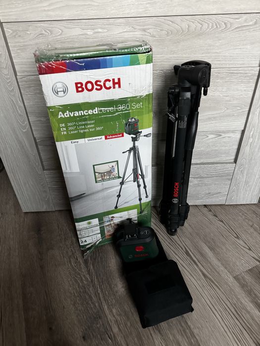 Laser krzyżowy Bosch AdvancedLevel360 set