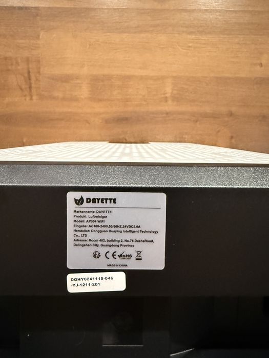 Очисник повітря DAYETTE WiFi HEPA 14