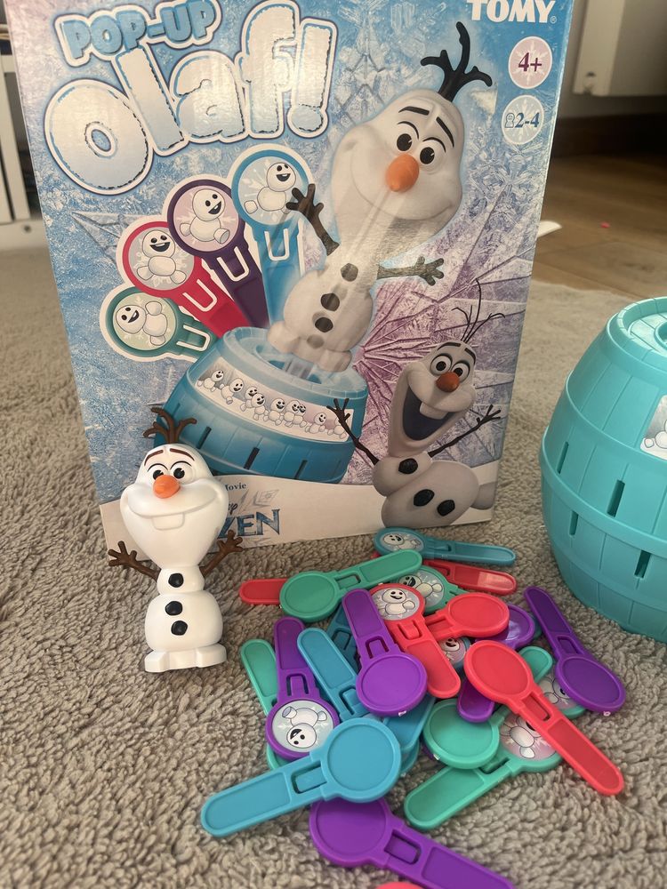 Gra Frozen Pop up Olaf