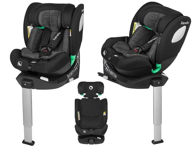 FOTELIK SAMOCHODOWY Obrotowy Przód Tył BRAAM ISOFIX 0-36kg do150cm 12l