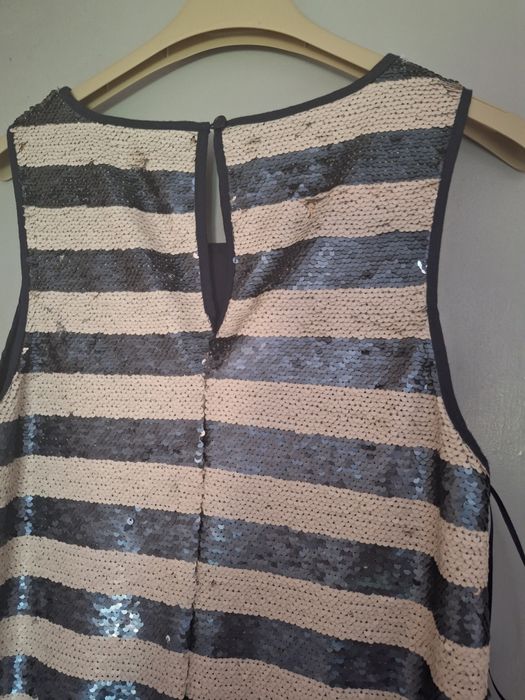 Top de lantejoulas da Naf Naf