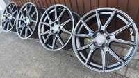 18" Audi 5x112  8j et45  A3 A4 A6 Q3 Q5/ VW Seat Skoda Grafitowe