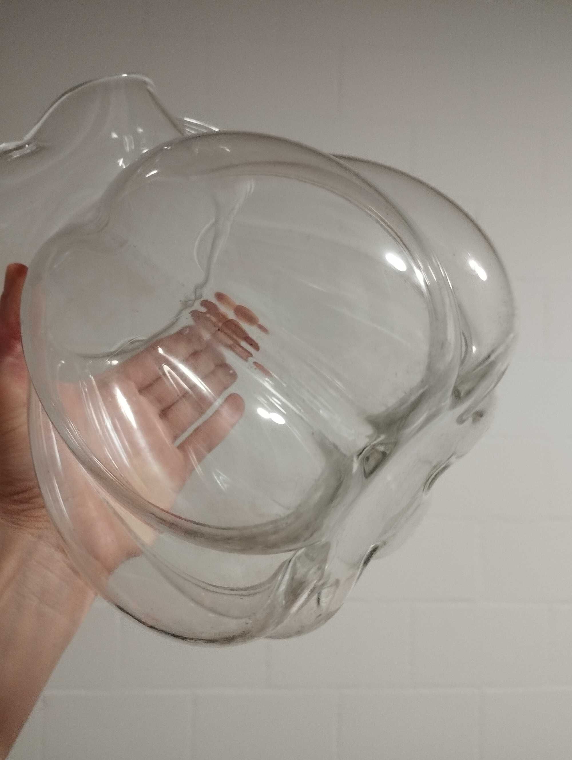 Итальянская ваза дутое стекло