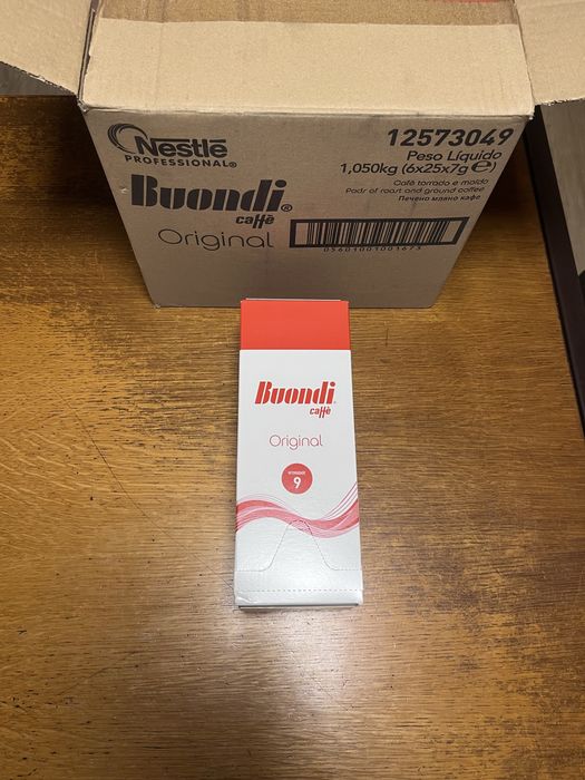 Pastilhas Cafe Buondi ( Copos + Acucar + Palhetas)