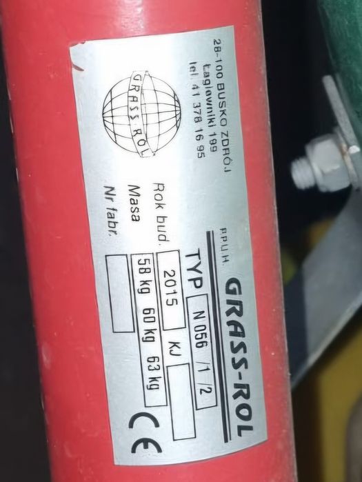 Rozsiewacz sadowniczy do nawozu typu lejek 1-tarczowy strumyk/Grass-Ro