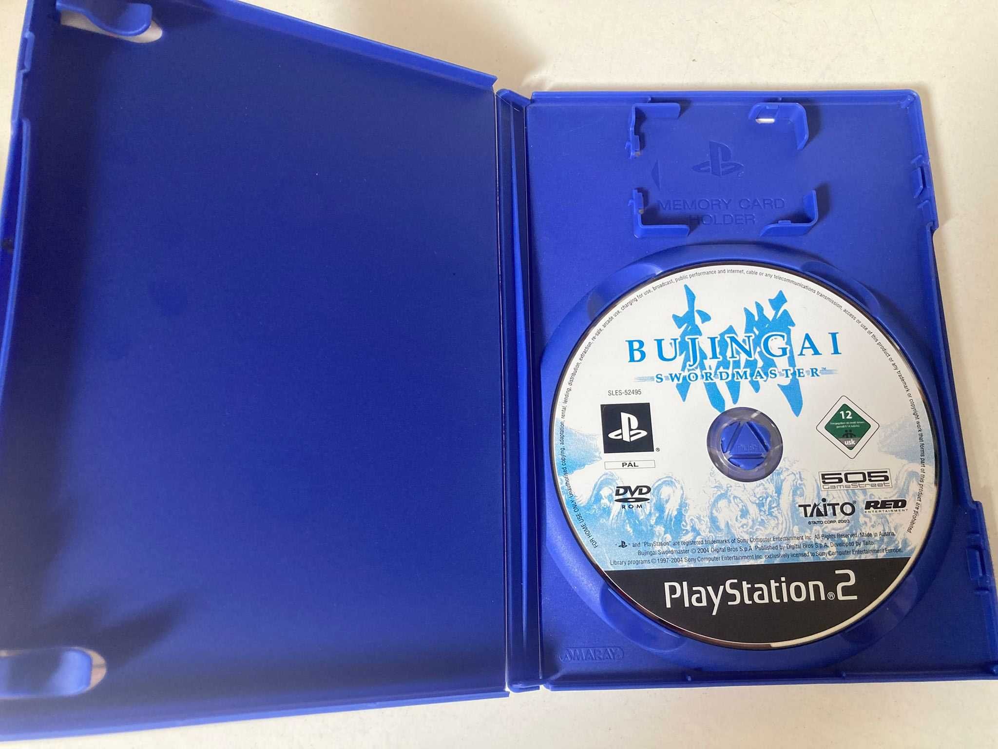 PS2 - Bujingai Swordmaster