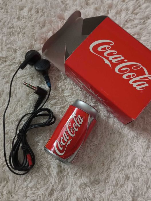 Радіоприймач з навушниками ексклюзивний coca cola
