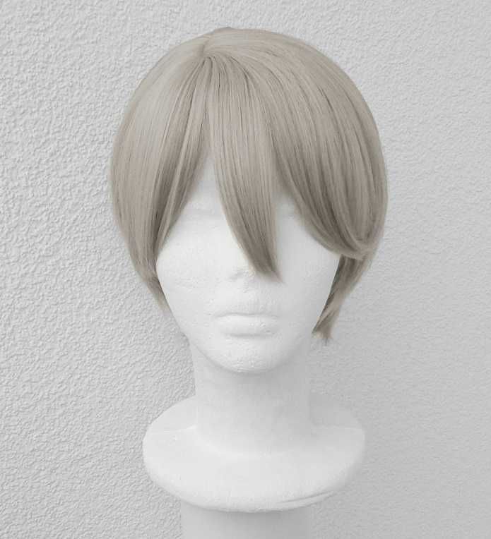 Love and Deepspace Krótka szara peruka szary wig cosplay Xavier męska