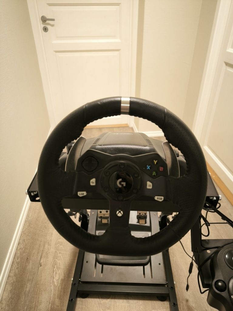 Logitech g920+Ręczny+stojak.ps3/PS4/pc.Forza