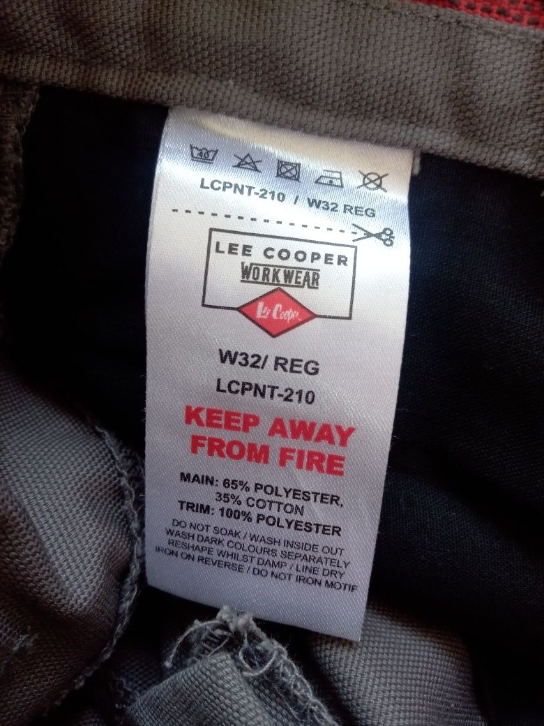Spodnie robocze Lee Cooper W32 L31