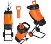 Подрібнювач для гілок електричний 50л. 3500W Kraft&Dele KD5210 Польща